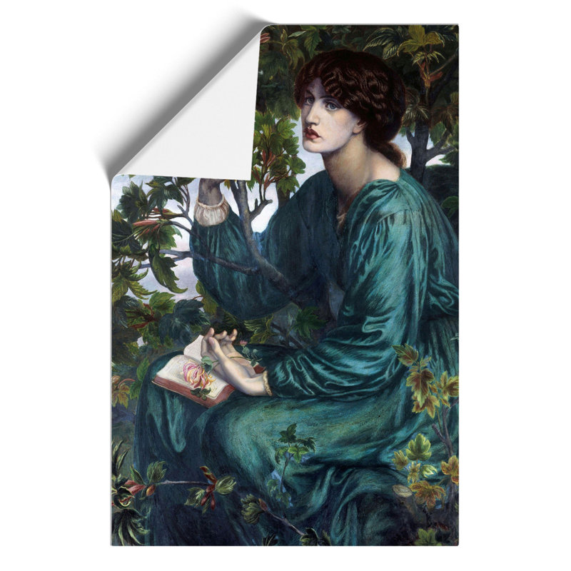 The Day Dream by Dante Gabriel Rossetti - No Frame Painting, 59cm H x 42cm W x 0.1cm D