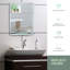 Selders Flat Vanity Mirror with Shelves-944445243