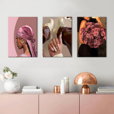 3 Piece Wrapped Canvas Print
