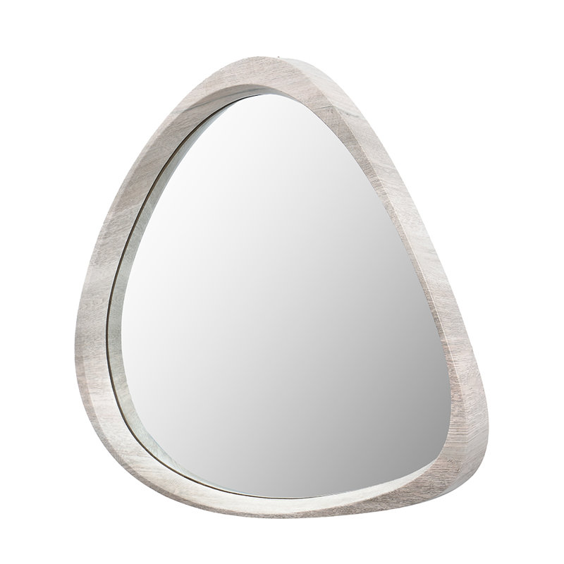 Ramford Wood Flat Wall Mirror