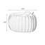 Banc rembourré orange-611871573