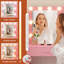 Bureau de maquillage avec lumière et miroir-223940692