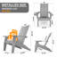Chaise Adirondack en plastique / résine Harlean-1115552806