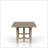 Counter Height Dining Table In Sand Colored Finish