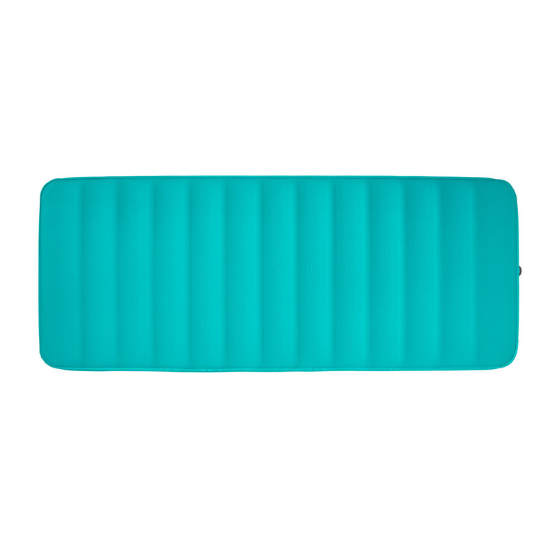 Teal Insulated FlexForm Camping Sleep Pad with Recycled Fabric