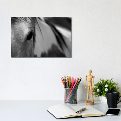 One Eye by Lu Anne Tyrrell - Wrapped Canvas Print
