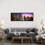 «Downtown Los Angeles California», reproduction de photo panoramique sur toile tendue-71983907-19975908