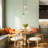 Loram 3-Light Dimmable Glass Cluster Pendant 
