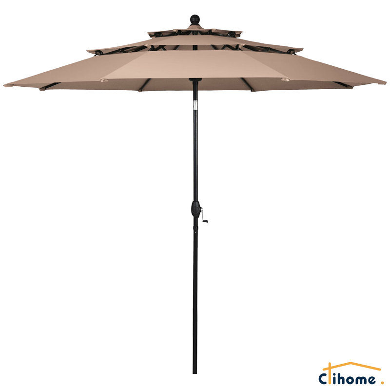 Parasol de marché 10 pi, Beige