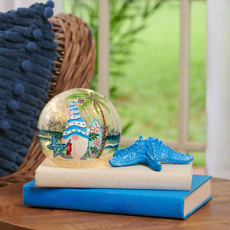 4.4"H Surfer Dude Mini Orb Lighting