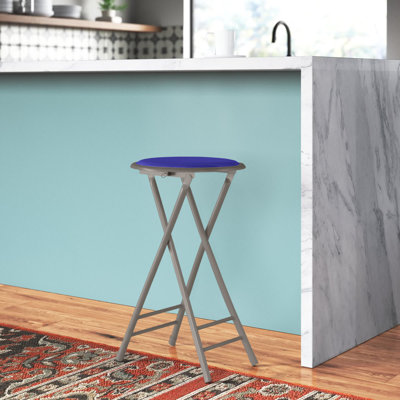 Angulo Backless 24-Inch Folding Stool with 225lb Capacity
