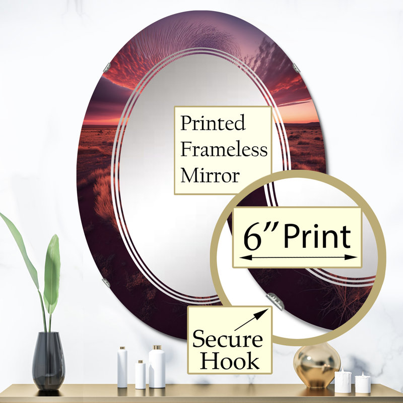Miroir mural Zornica, 36 po x 24 po