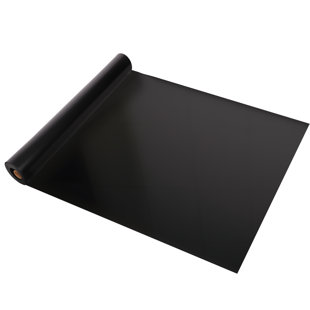 Rouleau de feuille de caoutchouc noir polyvalent - résistant aux rayons UV, ignifuge, antidérapant 