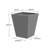 Outdoor/Indoor Metal Pot Planter Planter Box Raised Garden Bed Cachepots Nursery Pots for Front Porch Patio-1053401-5000466-5000464