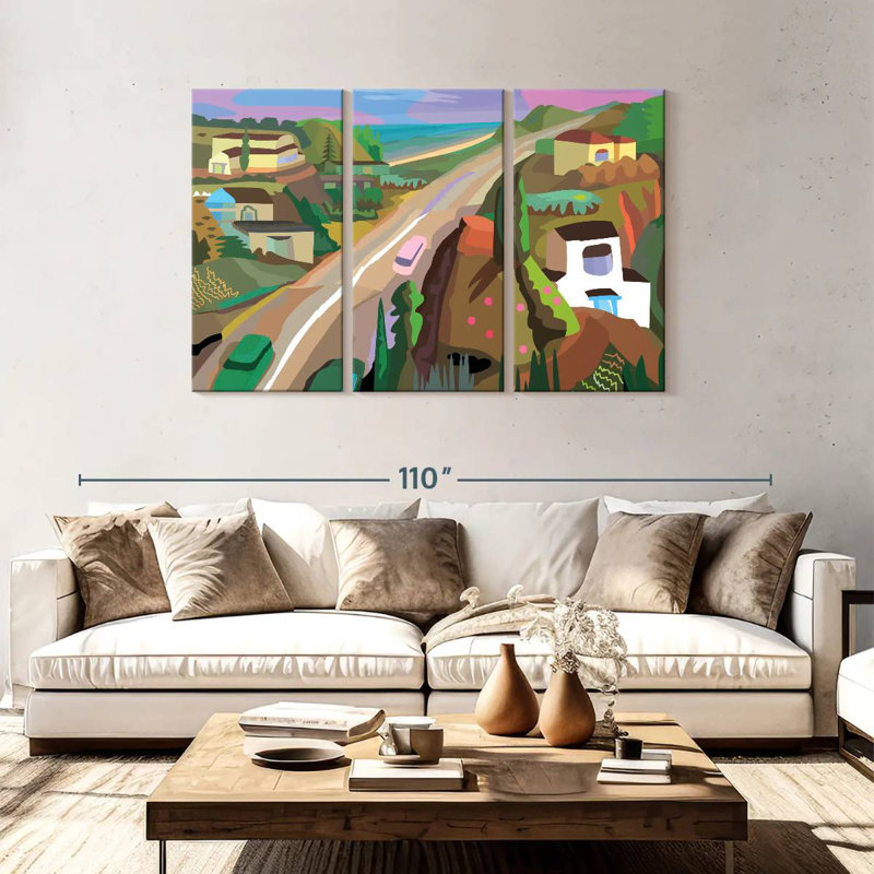 Gillard Highway I, H 48 po x l 74 po
