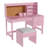 Kids Desk and Chair Set with Storage Drawers for Bedroom or Living Room-715129133
