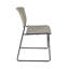 Plateau de table Kee Square, 4 chaises empilables Zeng-731281730-731281785-731281789