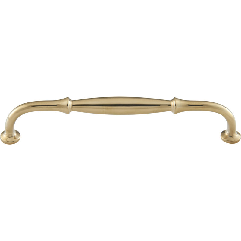 Cala 6 5/16" Center to Center Pull, Unlacquered Brass
