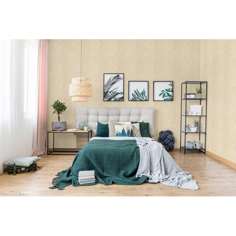 Aurora 32.81' L x 20.87" W Wallpaper Roll, Stone