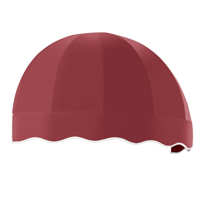 Auvent fixe en tissu acrylique Bostonian Awntech, Bourgogne, 33,25" H x 52,5" lx 26,25" D
