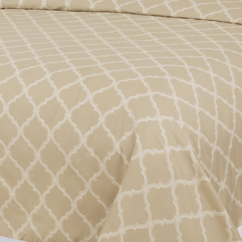 Ensemble de housse de couette, Housse de couette double + 2 taies d'oreiller stan