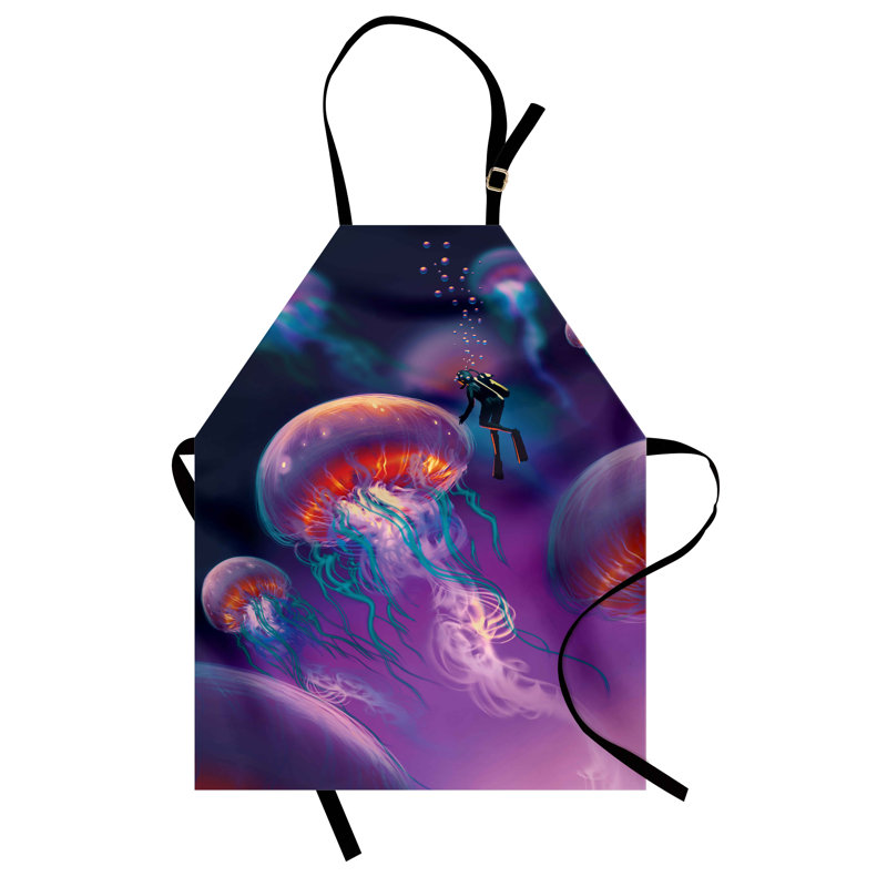 No Pattern Bib Apron