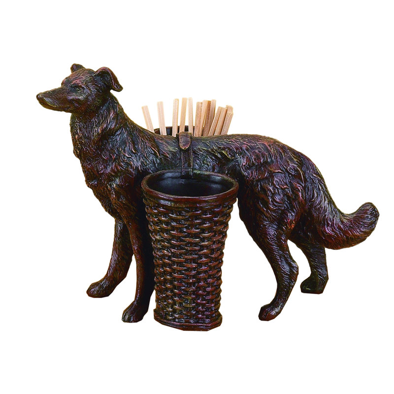Figurine pour chien afghan