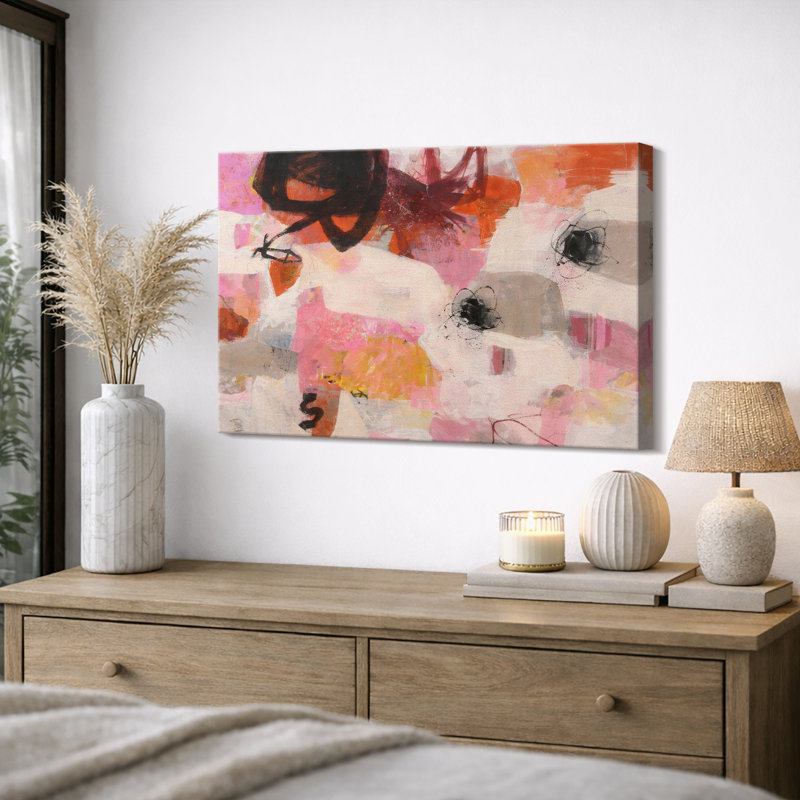 Œuvre d'art moderne à blocs abstraits modernes, photos de salon contemporain, impression sur toile encadrée, Toile tendue