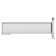 Squared Non-Diverting Tub Spout In Matte Black
