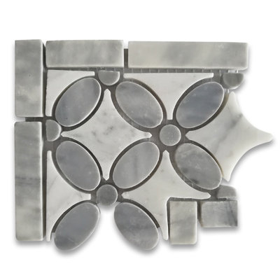 4" x 5" Marble Novelty Mosaic Wall & Floor Tile
