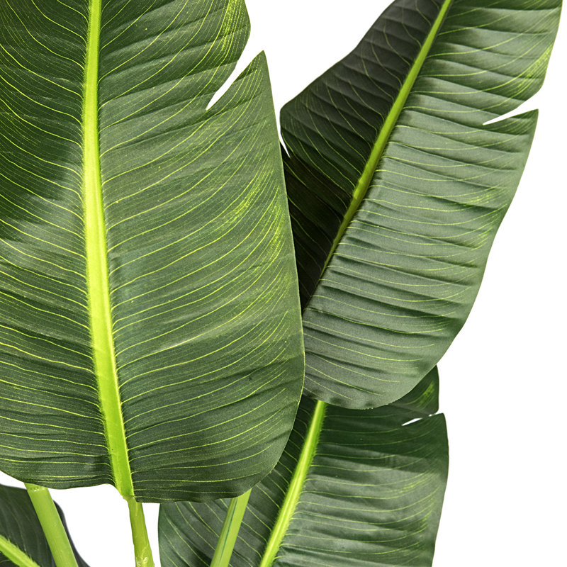 Banane artificielle 78 po en pot