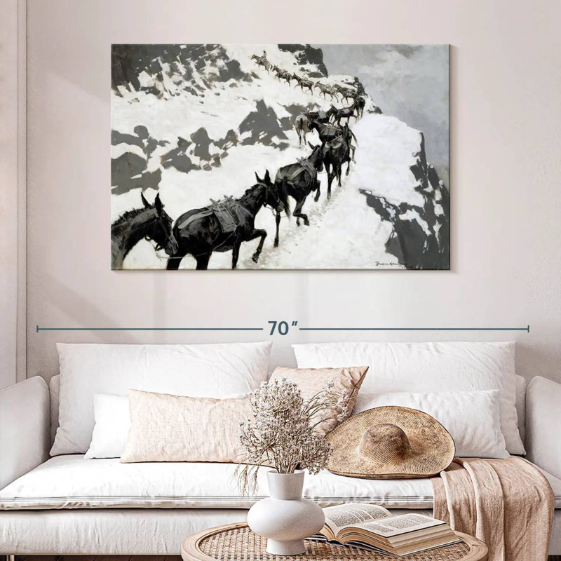 The Mule Pack, 32" H x 48" W