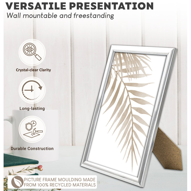 Silver Embossed Picture Frame
