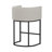 Modern Upholstered Counter Stool with Metal Frame-124062056