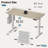 Seilles 55.1" W Height Adjustable Standing Desk-1786055953