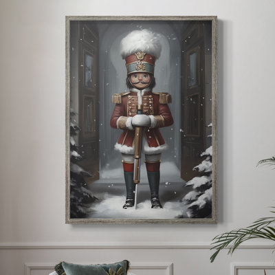 Christmas Holiday Art -Series 2-CCXXV Framed Print - Solid Wood