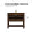 Ahart Freestanding Bathroom Vanity With Smart Storage & Solid Surface Composite Top-1566543258