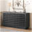 Larsen Modern 4-Door Storage Cabinet With 3D Geometric Fronts And Adjustable Shelving-116484485