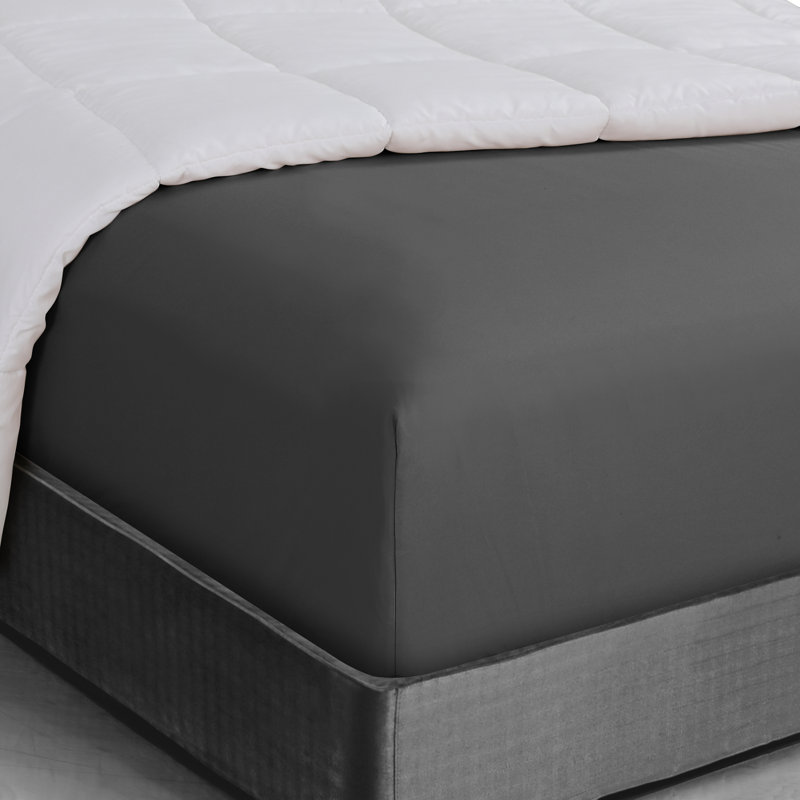 Drap-housse en microfibre Swift Home, gris