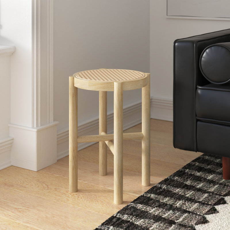 Simons Tray Top End Table, Natural