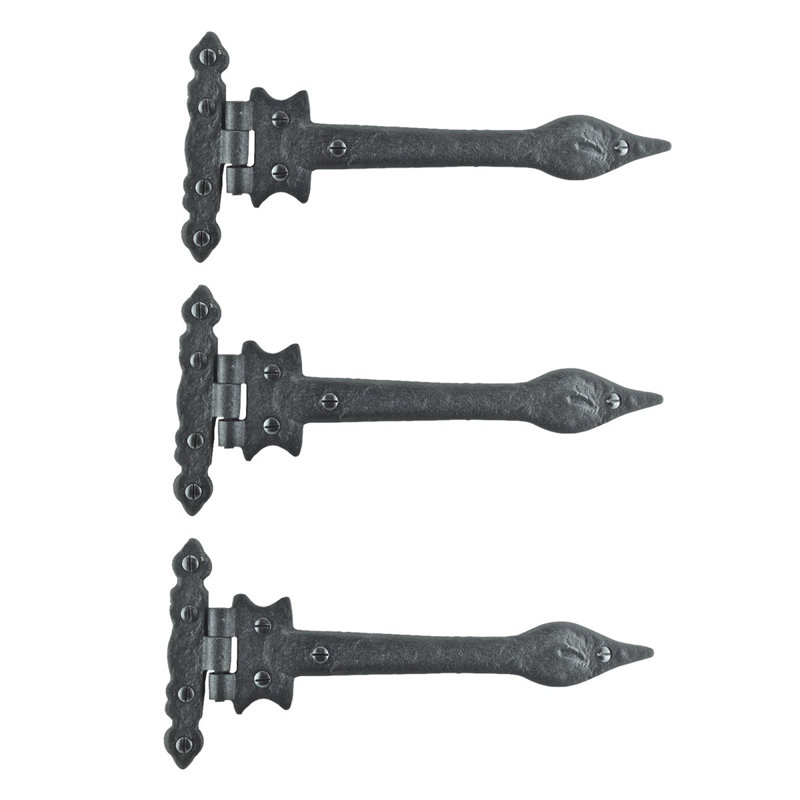 Charnière de sangle à pointe en fer forgé de porte