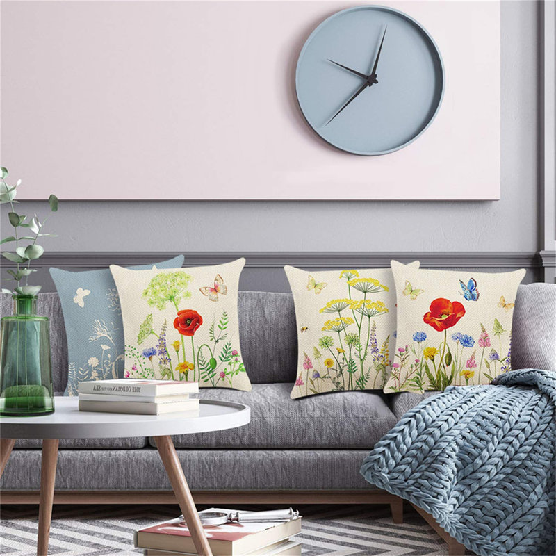 Petrella Square Throw Pillow Cover