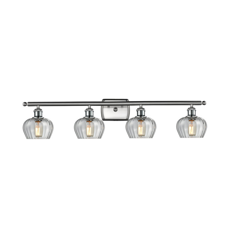 Patrina 4 - Light Dimmable Vanity Light, Brushed Satin Nickel