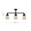 Hanley Glass Semi Flush Mount-28876051