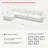 141.7" Oversized Cloud Couch Sectional, Wide & Deep Seat Modular Sofa, L Shaped White Couch with Ottoman