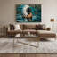 Art mural sur toile gris-6542197