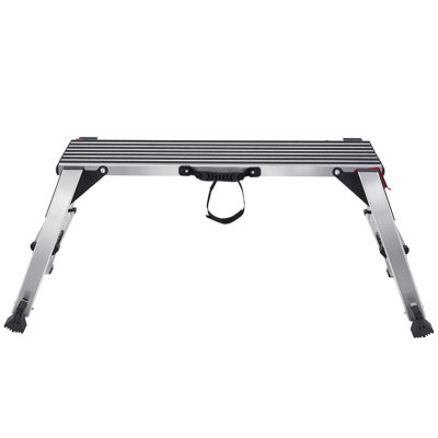 Vevor 1 - Step Aluminum Step Stool In Silver