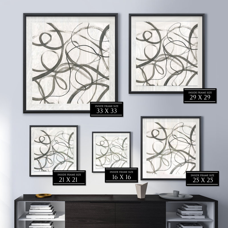 «Dancing in the Wind I» - reproduction de cadre photo, H 22,5 po x l 22,5 po x P 1,5 po