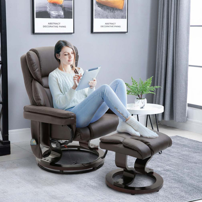 Recliner with Ottoman