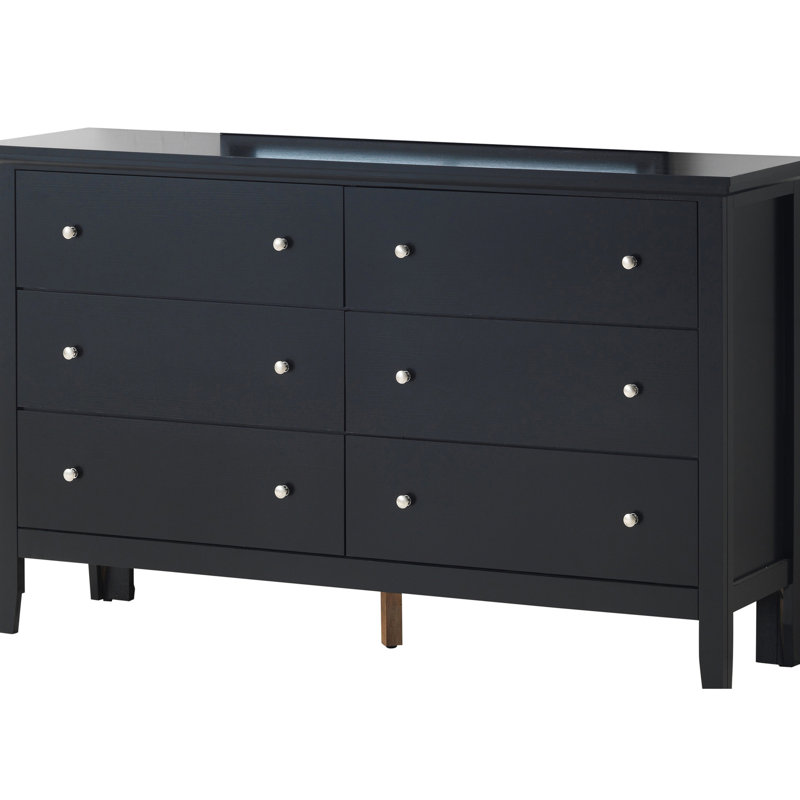 Glory Furniture G1336-d, noir - pièce de chambre à coucher abordable avec construction et commode entièrement assemblée G1336-d